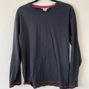 Men’s Woolrich Long Sleeve T-Shirt 100% cotton black